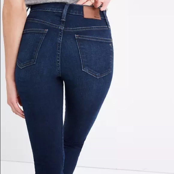 MADEWELL 10" High-Rise Skinny Skinny Jeans - Picture 5 of 12